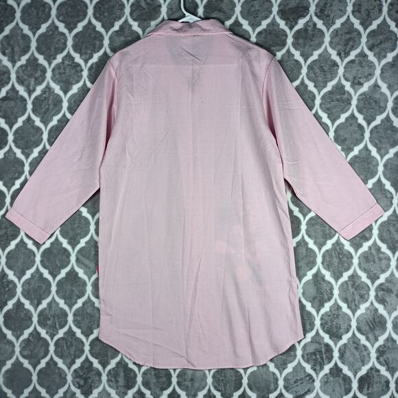 Disney Minnie Mouse Nightgown Extra Large Pink Sleep Shirt - Picture 3 of 12